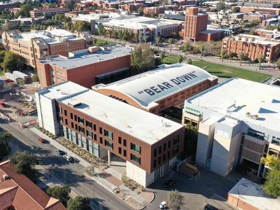 aerial view of the Student Success District