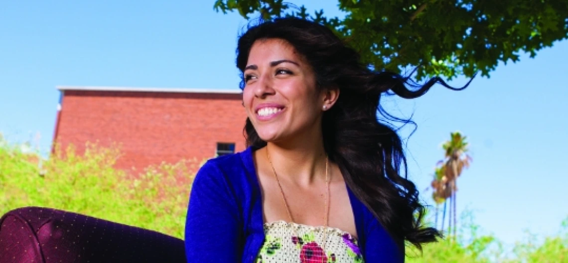 Student on Campus