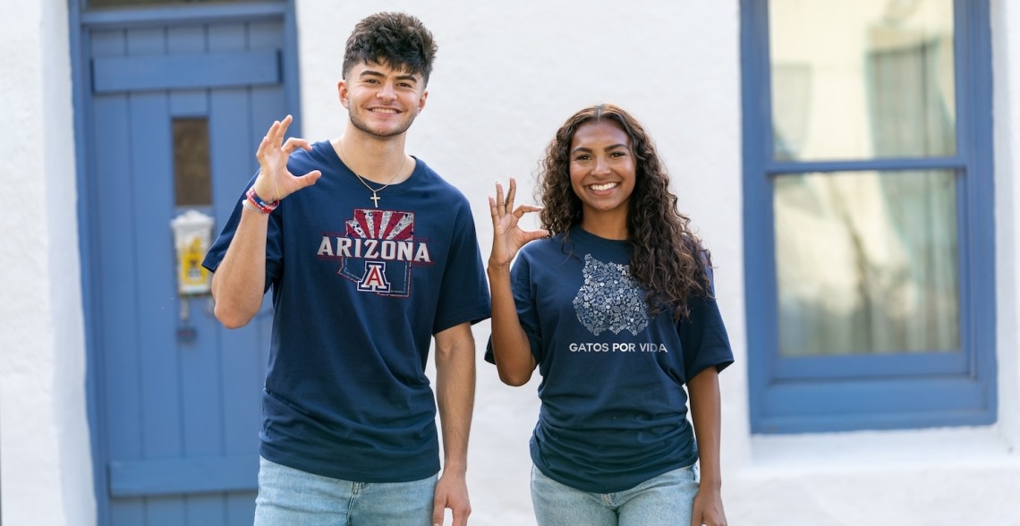 Two UArizona students