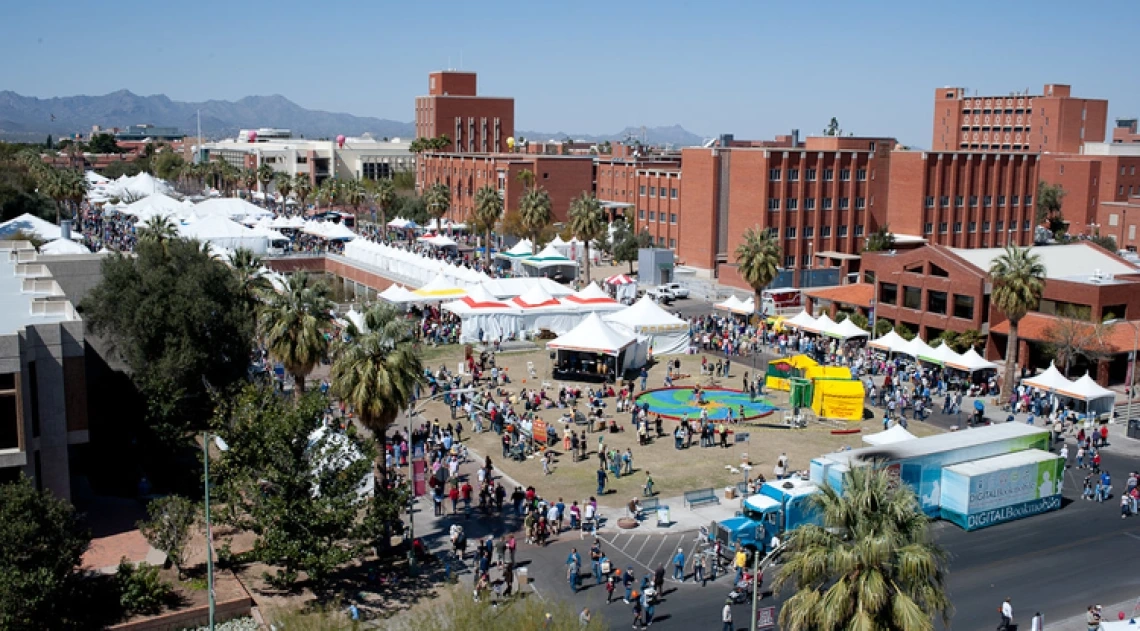 Tucson Festival of Books event on the University of Arizona campus