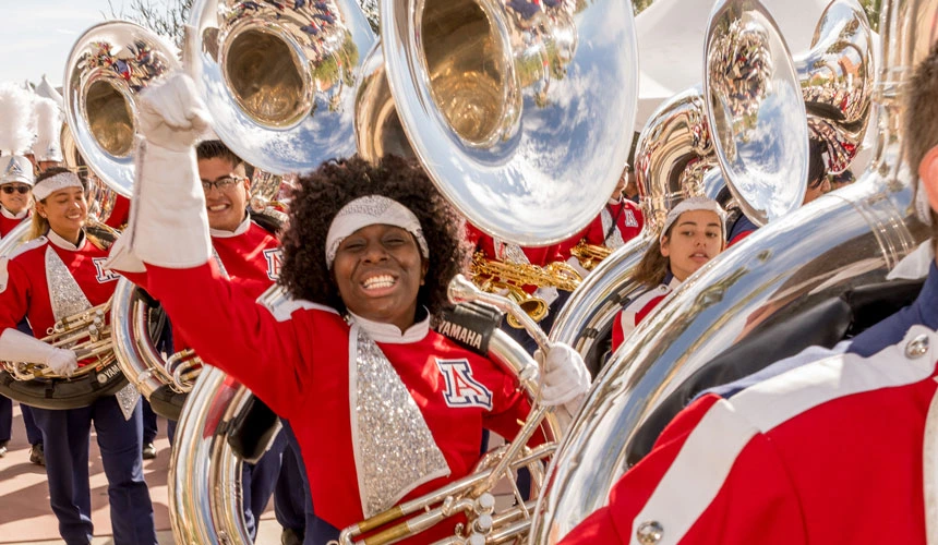 Band Day Tuba Players 