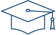 Icon graphic for 'Graduate Programs'